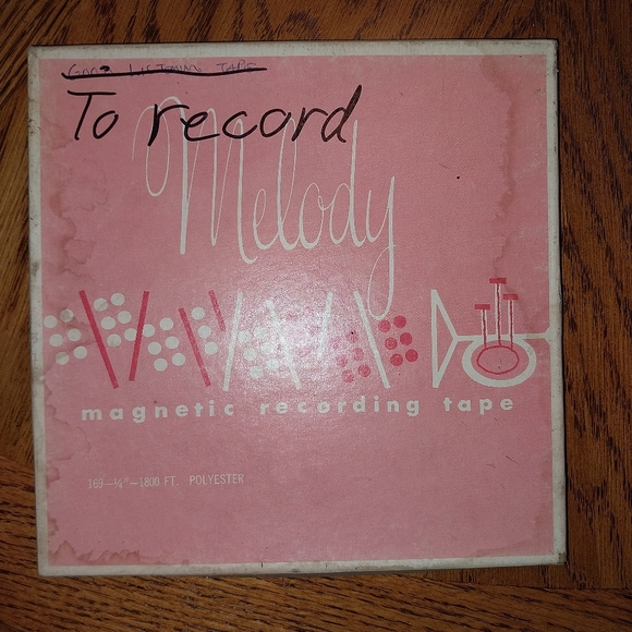 Vintage Melody Magnetic Recording Tape - Picture 1 of 5